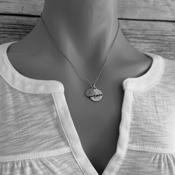 Warrior Awareness Ribbon Necklace - SoulCysterCreations