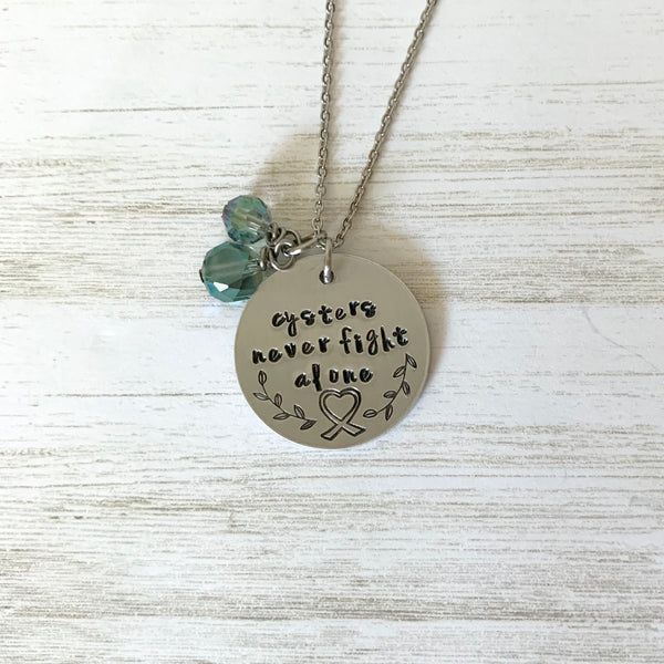 Cysters Never Fight Alone Necklace - SoulCysterCreations
