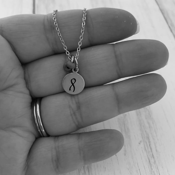 Awareness Ribbon Necklace - SoulCysterCreations