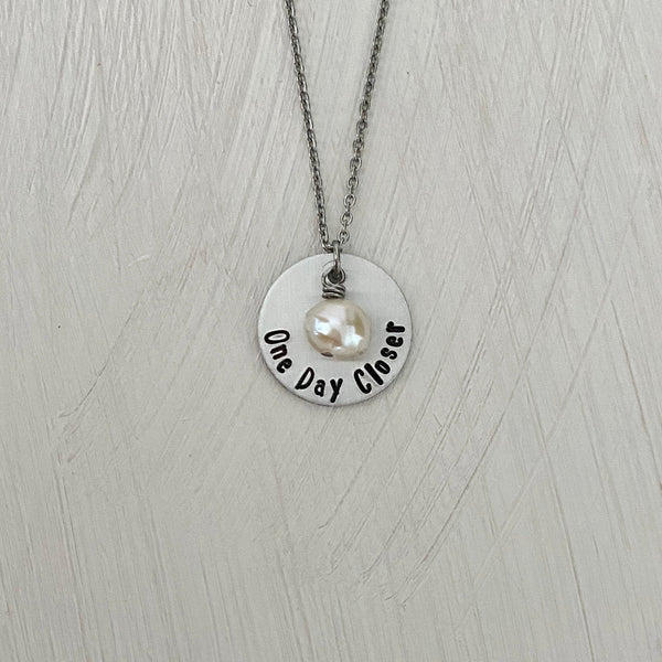 One Day Closer Necklace - SoulCysterCreations