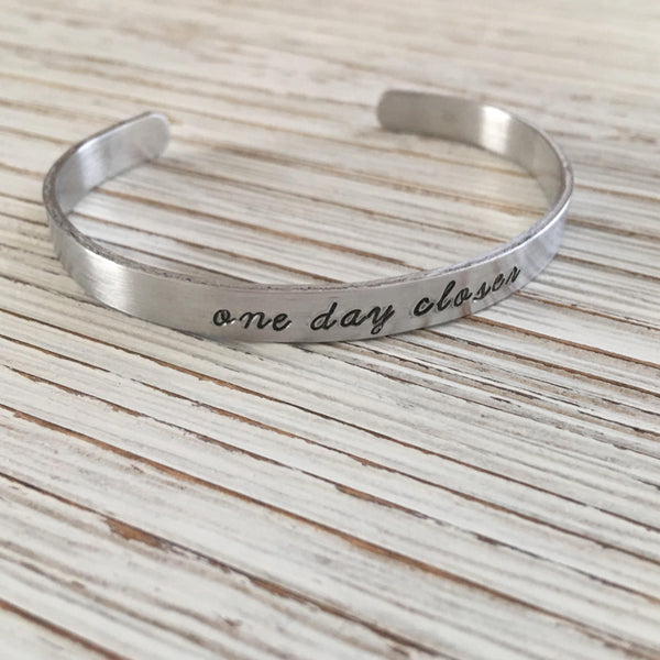 One Day Closer Cuff - SoulCysterCreations