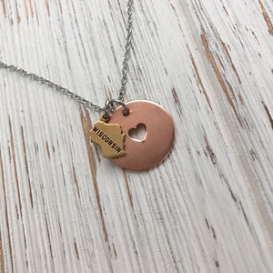 Home Is Where The Heart Is Necklace - SoulCysterCreations
