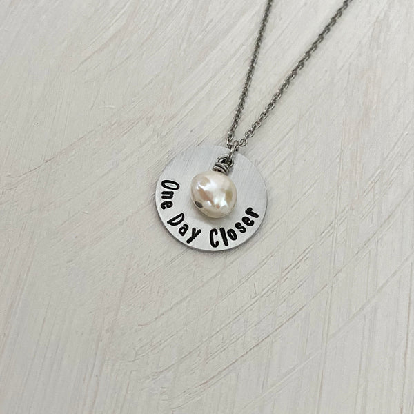 One Day Closer Necklace - SoulCysterCreations