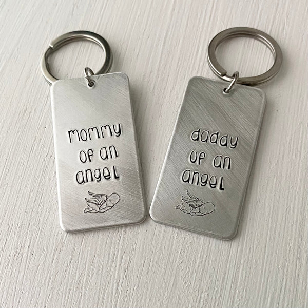 Daddy of an Angel Mommy of an Angel Pregnancy Loss Gift