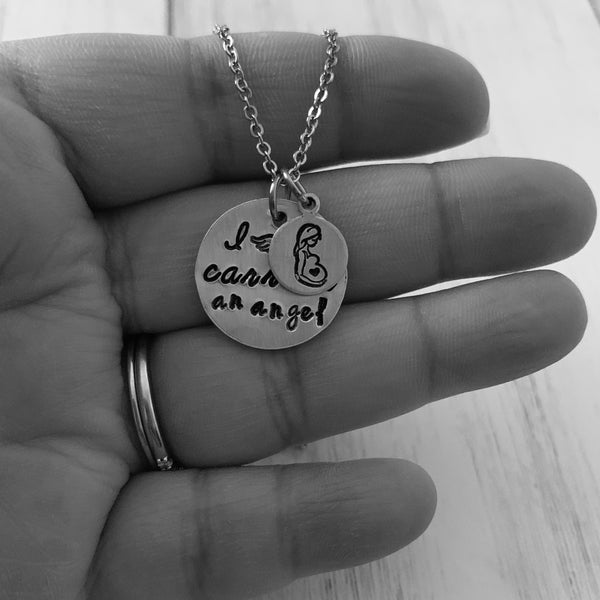 I Carried an Angel Necklace - SoulCysterCreations