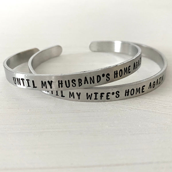 Until You're Home Again Cuff - SoulCysterCreations
