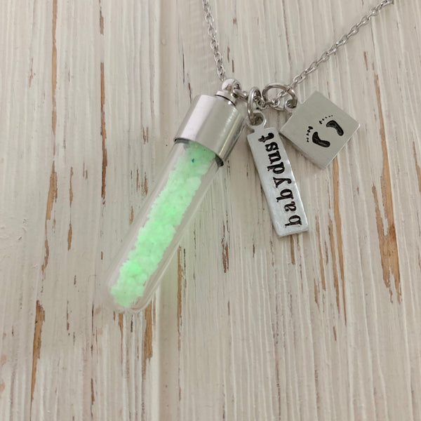 Glow in the Dark Star Baby Dust Necklace - SoulCysterCreations