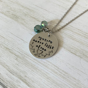 Cysters Never Fight Alone Necklace - SoulCysterCreations
