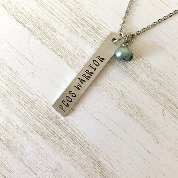 PCOS Warrior Necklace - SoulCysterCreations