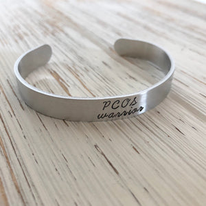 PCOS Warrior Cuff - SoulCysterCreations